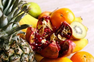 egzotik meyveler yakın çekim çeşitler