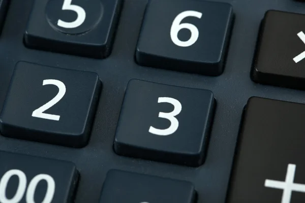 Macro view of calculator board — Stock Photo, Image