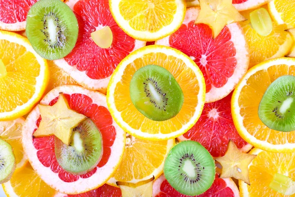 Affettato fondo frutta — Foto Stock