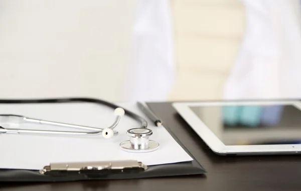 Doctor workplace in office — Stock Photo, Image