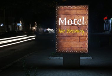 Motel şehir-ışık