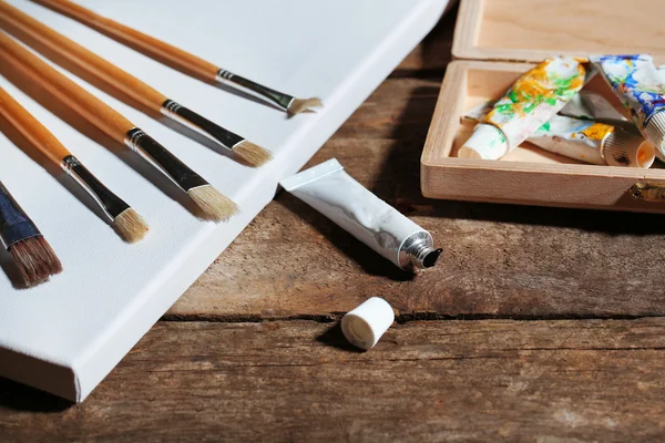 Professional art materials — Stock Photo, Image