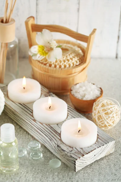 Composition of spa treatment — Stock Photo, Image