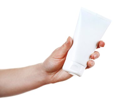 El ile kozmetik şişe