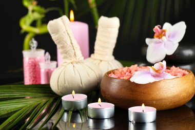Güzel spa kompozisyonu