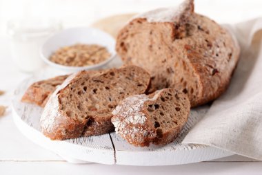 Masada lezzetli ekmek
