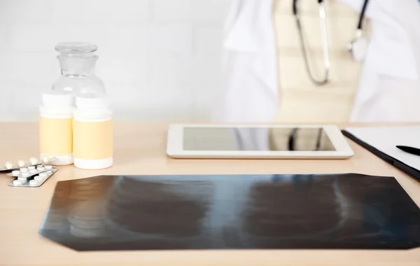 Doctor workplace in office — Stock Photo, Image