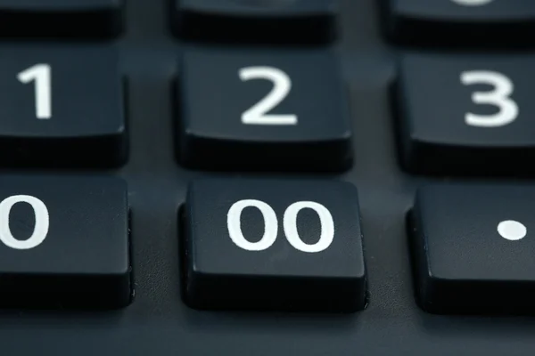 Vista macro da placa da calculadora — Fotografia de Stock