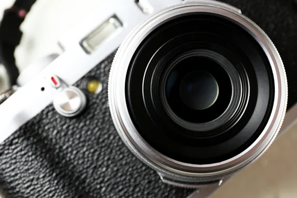 Retro kamera, portre — Stok fotoğraf
