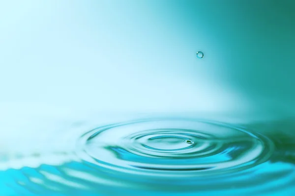 Gota de agua, primer plano —  Fotos de Stock