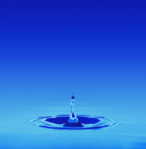 Gota de agua, primer plano — Foto de Stock