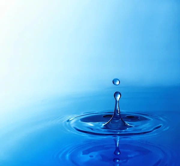 Gota de agua, primer plano — Foto de Stock