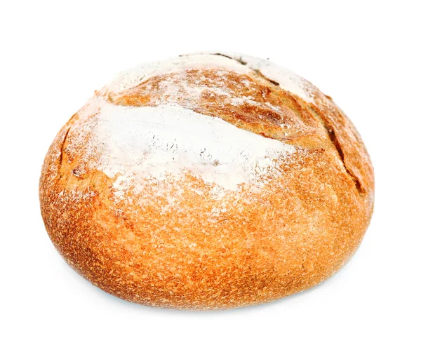 Färskt bröd isolerad på vit — Stockfoto