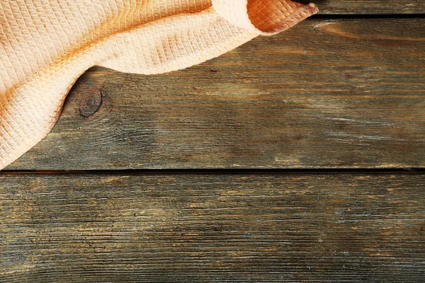 Servilleta sobre mesa de madera —  Fotos de Stock