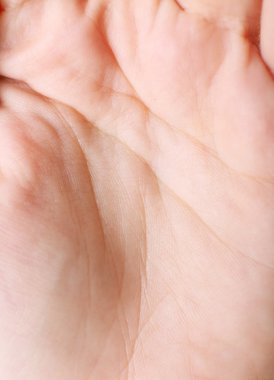 İnsan eli yakın çekim