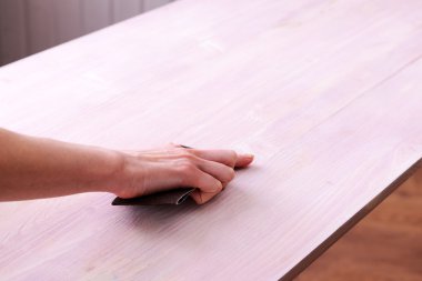Tablo yakın çekim restorasyonu