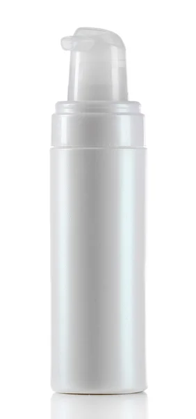 Cosmetic bottle isolated on white — Stock Photo, Image