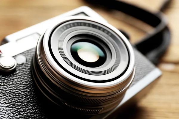 Retro camera, close-up — Stockfoto