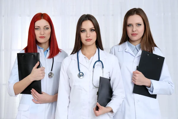 Medical workers in hospital — Stock Photo, Image