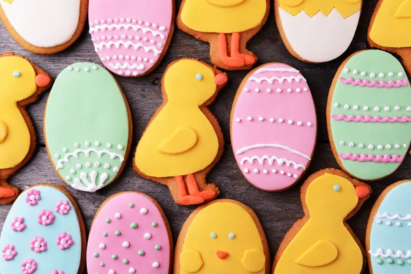 Delicious Easter cookies background — Stock Photo, Image