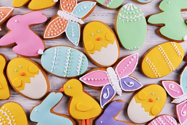 Delicious Easter cookies background — Stock Photo, Image