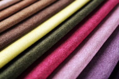 renkli doku kırıntıları yakından