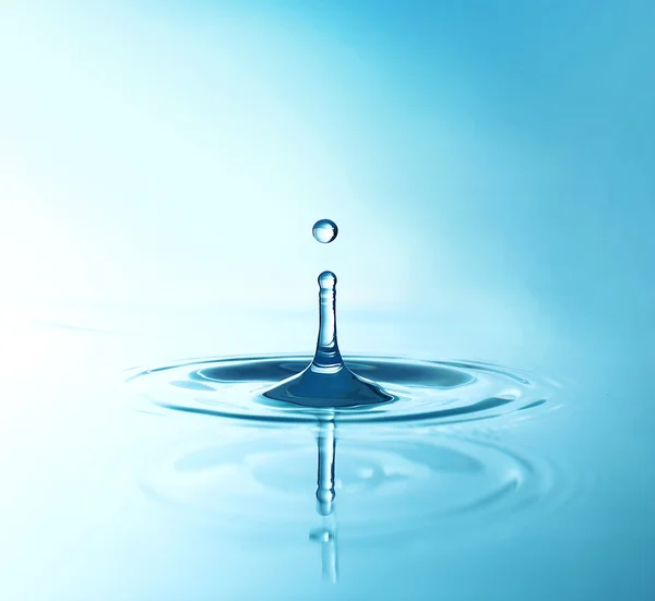 Gota de água, close-up — Fotografia de Stock