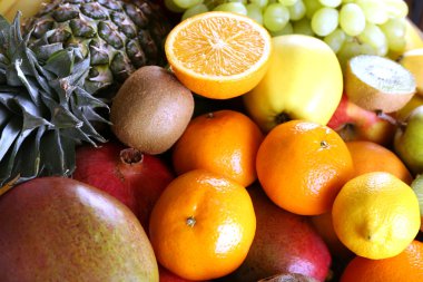 egzotik meyveler yakın çekim çeşitler