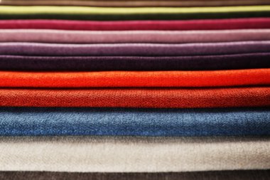 renkli doku kırıntıları yakından