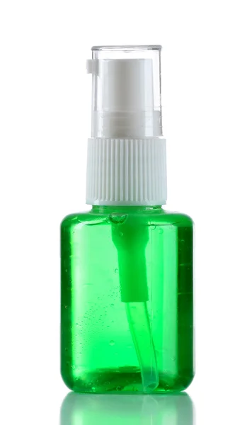 Kosmetikflasche isoliert auf weiß — Stockfoto