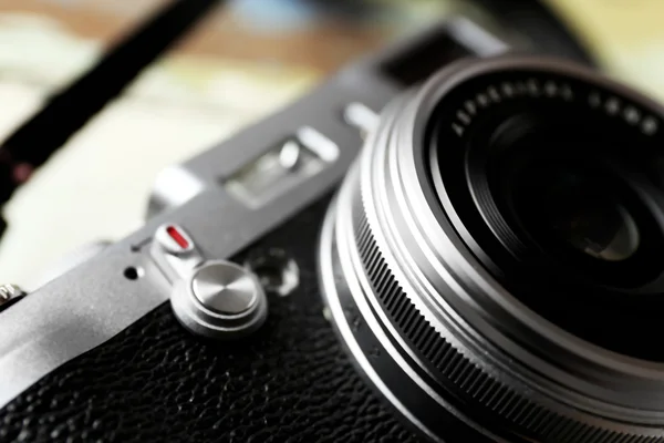 Retro camera, close-up — Stockfoto