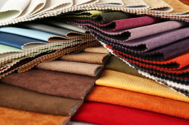 renkli doku kırıntıları yakından