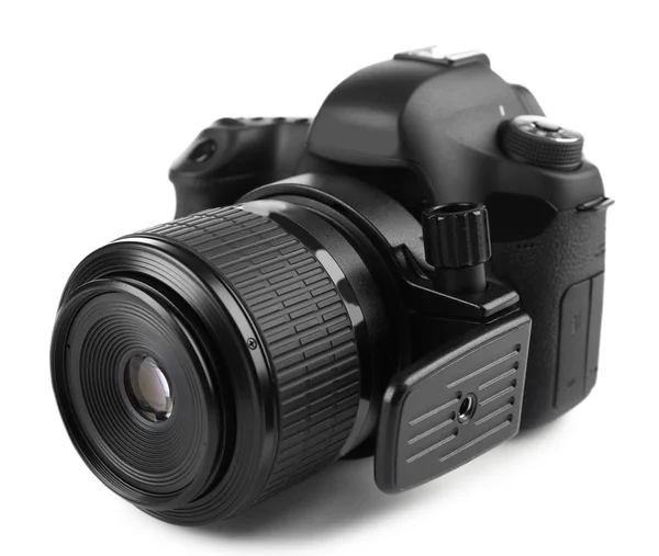 Câmera fotográfica digital isolada em branco — Fotografia de Stock