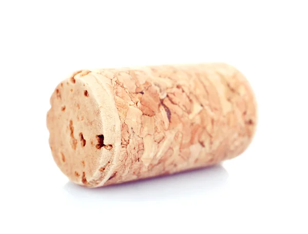 Wine cork isolated on white — Stock Photo, Image