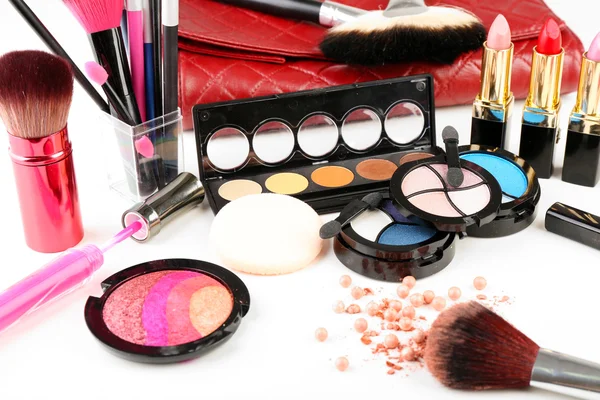 Different cosmetics close up — Stock Photo, Image
