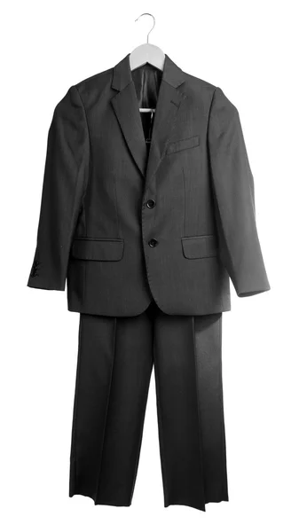 School uniform jacket and trousers, isolated on white — Stock Photo, Image