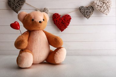 Oyuncak ayı kalp, aşk kavramı