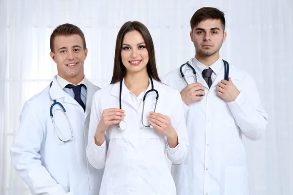 Medical workers in hospital — Stock Photo, Image