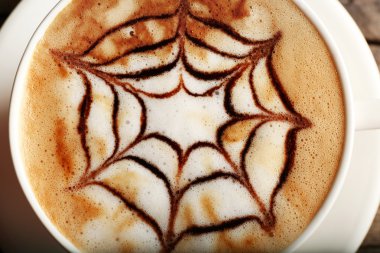 latte sanat kahve, portre