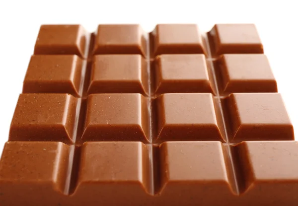 Melk chocoladereep close up — Stockfoto