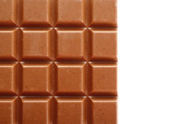 Barra de chocolate con leche de cerca —  Fotos de Stock
