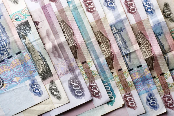 Stapel geld close-up — Stockfoto