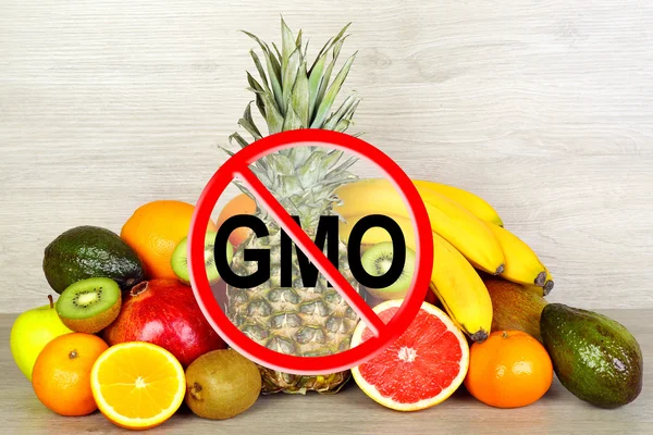 Frutos frescos sem gmo — Fotografia de Stock