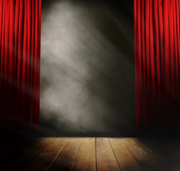 Empty stage before concert — Stock Photo, Image