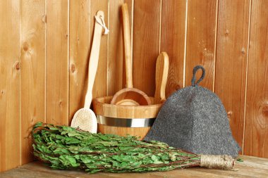 saunada doğal aksesuarları