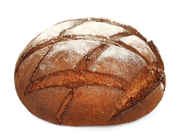 Pane fresco isolato su bianco — Foto Stock