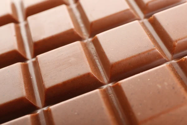 Barra de chocolate con leche de cerca —  Fotos de Stock