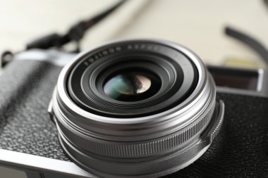 Retro kamera, portre