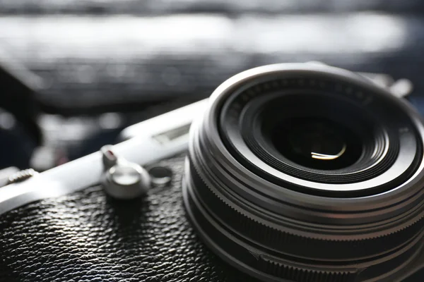 Retro-Kamera, Nahaufnahme — Stockfoto