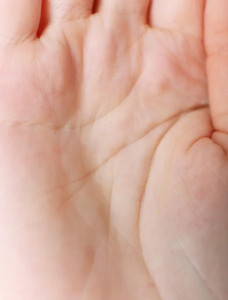 İnsan eli yakın çekim — Stok fotoğraf